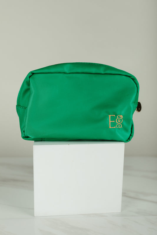 Monogrammed Emogene & Co. Cosmetic Bag